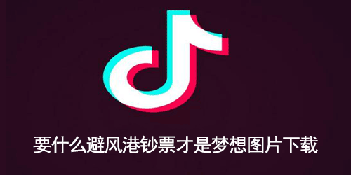 要什么避风港钞票才是梦想图片下载