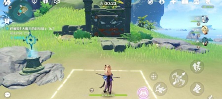 原神大魔王的彩绘墙怎么打