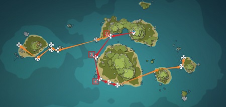 原神海灵芝分布图