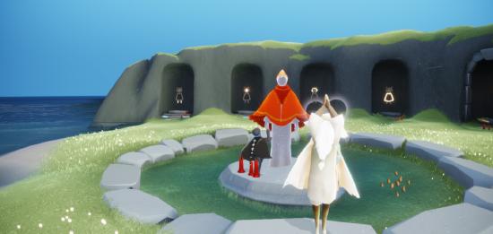 光遇红绒斗篷在哪里换