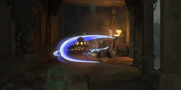 《波斯王子:失落的王冠》希尔卡尼亚森林区域精灵沙瓶(2)