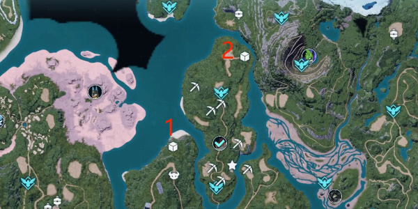 《幻兽帕鲁》主岛正前岛技能树位置介绍