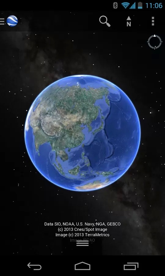 谷歌地球高清卫星地图