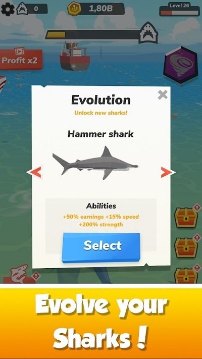 闲置鲨鱼世界
